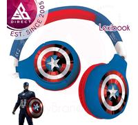 Lexibook Marvel Avenger Headphones 2-in-1 Bluetooth & Wired│with Mic & Button