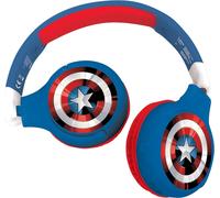 Lexibook Marvel Avengers Bluetooth and Wired Foldable Headphones - HPBT010AV