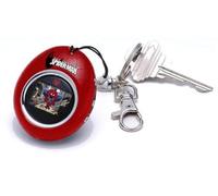 Lexibook Marvel Spider-Man Peter Parker Digital Photo Key Ring, store up to 60 photos, USB cable and software included, 5 preloaded photos, Red, DKC01SP