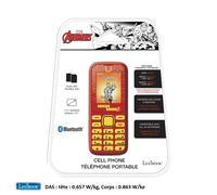 Lexibook Marvel The Avengers Iron Man 2G Cell Phone - Dual Sim - Sim free