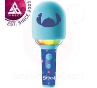 Lexibook MIC280D Disney Stitch Bluetooth/Wireless Karaoke Microphone with Light