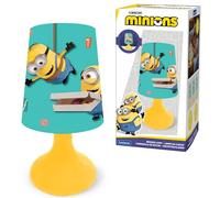 LEXIBOOK, Minions Nightlight Lamp, MLT10DES | Cordless, Bedside lamp, Nightlight, Blue/Yellow