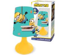 LEXIBOOK, Minions Nightlight Lamp, MLT10DESLXB | Cordless, Bedside lamp, Nightlight, Blue/Yellow