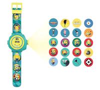 Lexibook, Despicable Me Minions, Adjustable Projection Watch Digital Screen, 20 Images, for Children, Yellow/Blue, DMW050DES
