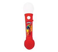 Lexibook, Miraculous Ladybug Cat Noir, Lighting Microphone for children, musical toy game, built-in speaker, light effects, demo melodies included, red, MIC80MI