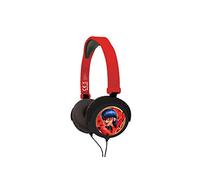 Lexibook, Miraculous Ladybug Tikki Stereo Headphones, Safe Volume, Foldable and Adjustable, Red, HP015MI