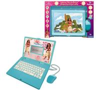 LEXIBOOK, Moana Educational Laptop for kids, JC598VNEN | English/French, 124 activities, Writing, Maths, Logic, Music