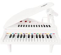 Lexibook, My First Piano, Piano for Children, Lighting Keys, Learning mode, 29 x 31 cm, Tempo and Volume adjustment, 3+, white, K731