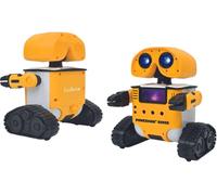 Lexibook, Powerman® Rover, Your adorable remote-controlled robot companion, Remote and gesture control, Plays music and dances, Repeats after you, Light and sound effects, STEM programmable, ROB14