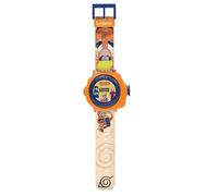 LEXIBOOK, Naruto Projection Watch, DMW050NA | Digital, 20 projections, adjustable strap, rotating lens ring, time/date, battery included
