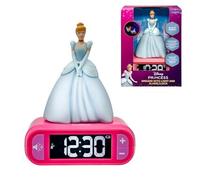 Lexibook Night Light Alarm Clock Disney Princess Cinderella Digital Clock Desk