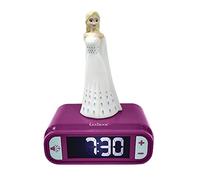 Lexibook Night Light Alarm Clock Frozen Elsa Digital Clock Desk Clock RL800FZ