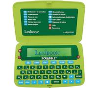 LEXIBOOK Official Scrabble Electronic Dictionary, ODS8, FISF Larousse, Green/Blue, SCR8FR