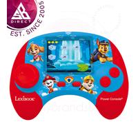 JCG100PAi1, Paw Patrol Power Educational bilingual game console with 100 activities in English/French, Blue/red