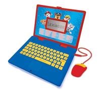 LEXIBOOK, Paw Patrol, Bilingual Bulgarian/English educational computer, Toy for children with 124 language, writing, maths, logic, music activities and games, Blue/Red, JC598PAi20