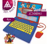 Lexibook Paw Patrol Bilingual Educational Laptop with 124 Activity Fun Game│5y+