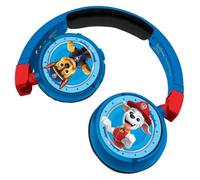 Lexibook Paw Patrol Bluetooth & Wired Headphone For Kid's Foldable & Adjustable