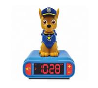 LEXIBOOK RL800PA Paw Patrol Digital Alarm Kids with Night Light Snooze and Dogs Sound Effects Childrens Clock Luminous Chase, Blue Colour