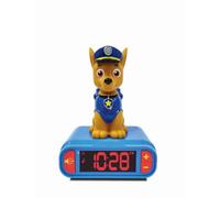 LEXIBOOK RL800PA Paw Patrol Digital Alarm Kids with Night Light Snooze and Dogs Sound Effects Childrens Clock Luminous Chase, Blue Colour