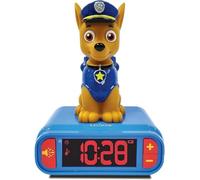 LEXIBOOK RL800PA Paw Patrol Digital Alarm Kids with Night Light Snooze and Dogs Sound Effects Childrens Clock Luminous Chase, Blue Colour