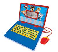 Lexibook, Paw Patrol, Educational and Bilingual Laptop Danish/Norwegian, Toy for Child Kid, 124 Activities, Learn Play Games and Music with Paw Patrol, Red/Blue, JC598PAi15