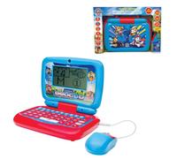 LEXIBOOK, Paw Patrol, Bilingual Educational Laptop FRENCH/ENGLISH, 40 Activities, Syllabic and Playful Method, 3 Animated Stories, Realistic Keyboard and Mouse, JC398PAi1