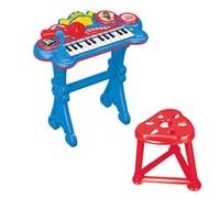 Lexibook, Paw Patrol, Electronic keyboard with seat, microphone, MP3 player, sound effects, demo tunes, Blue/red, K707PA