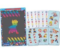 Lexibook, Paw Patrol, Magic Slate, Art and craft toy for girls and boys, A4 size with multicoloured drawings, Blue/red, CRT10PA