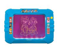 Lexibook, Paw Patrol, Neon Electronic Drawing Board, Artistic Creative Toy for Girls and Boys, Cleaning Cloth and Markers Included, Red/Blue, CRNEOPA