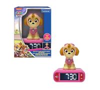 LEXIBOOK, PAW Patrol Nightlight Alarm Clock, RL800PAG | Sounds & Melodies, LCD Backlit screen, Luminous, Snooze
