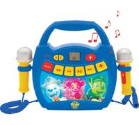 LEXIBOOK Paw Patrol Portable Karaoke Digital Player - Yellow & Blue, Blue,Yellow