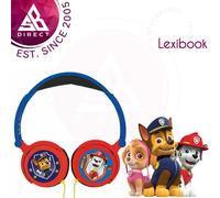 Lexibook Paw Patrol Stereo Headphones with Volume Limiter|Red/Blue|HP015PA|NEW