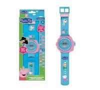 Lexibook, Adjustable Wristwatch, Projects 20 Peppa Pig Images, Digital Screen, for Children DMW050PP