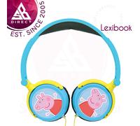 Lexibook Peppa Pig Foldable Stereo Kids Headphones│Volume Limiter│HP015PP