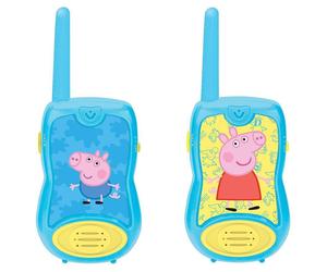 LEXIBOOK Peppa Pig Walkie Talkies Set - Blue & Yellow, Blue,Yellow