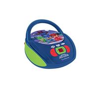 Lexibook, PJMasks, CD Player, aux-in Jack, AC or Battery-Operated, Blue/Green, RCD108PJM