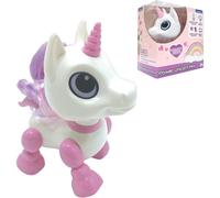 Lexibook Power Mini-My Little Unicorn Robot Toy Kids Sounds, Music, Light Effect