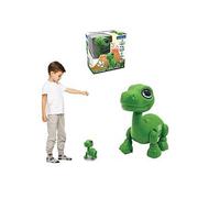 Lexibook Power Puppy Mini - Dinosaur Robot With Light And Sound Effects, Hand Clap Command, Voice Repeat One Colour