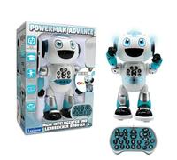 Lexibook - Powerman Advance Remote Control Robot Interactive Educational Toy for Kids Walks, Dances, Plays Music, Make and Tell Stories, Programmable STEM - ROB28DE
