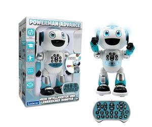 Lexibook - Powerman Advance Remote Control Robot Interactive Educational Toy for Kids Walks, Dances, Plays Music, Make and Tell Stories, Programmable STEM - ROB28DE