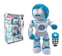 Lexibook Powerman Kid - Bilingual French/English Learning Robot with Remote Control - Programmable Dance Play Music Tales 450+ Quiz Records 4+ - ROB90FR