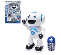 Lexibook, Powerman Master, Interactive Toy Robot Reading in the Head Toy for Children Dancing Plays Music Animal Quiz STEM Programmable Remote Control Robot Junior, ROB25DE