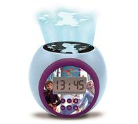 Disney Frozen II Childrens Projector Clock with Timer
