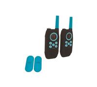 LEXIBOOK, Walkie-talkies for kids, toys long range 5km / 3 miles, rechargeable battery, LCD screen, digital sound, indoor and outdoor communication game, Belt clip, Blue/Black, TW43