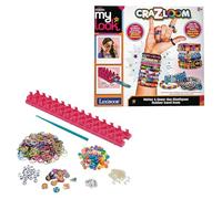 LEXIBOOK Rock 'n' Roll Bracelet Weaving Kit, CRLOOM6 | Elastic Bracelet Weaving Kit, 9 colors - Pink, Purple, Blue, Green, Orange, Yellow, Red, Black, White
