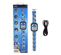 LEXIBOOK Sonic Camera Watch DMW070SNLXB | HD touch screen, camera, MP3, speaker, pedometer, 5 games