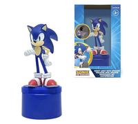 LEXIBOOK NS01SN Sonic The Hedgehog, Nightlight with speaker, Soft light, Battery operated, Blau