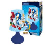 Lexibook, Sonic The Hedgehog, Sonic mini bedside lamp and wireless nightlight, MLT10SN, Blue