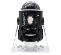 Lexibook, Speaking 2-in-1 Constellations and Images Planetarium Projector, 24 images to discover space, 2 constellation domes, STEM, Black/White, NLJ181i3