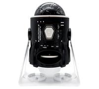 Lexibook, Speaking 2-in-1 Constellations and Images Planetarium Projector, bilingual Spanish-English, 24 images to discover space, 2 constellation domes, STEM, Black/White, NLJ181i2
